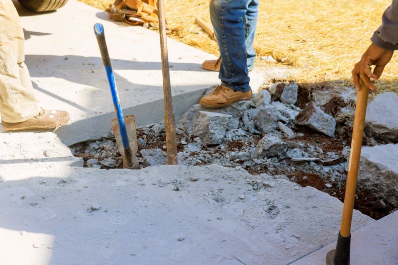 Concrete Pathway Removal in Bergen County, NJ